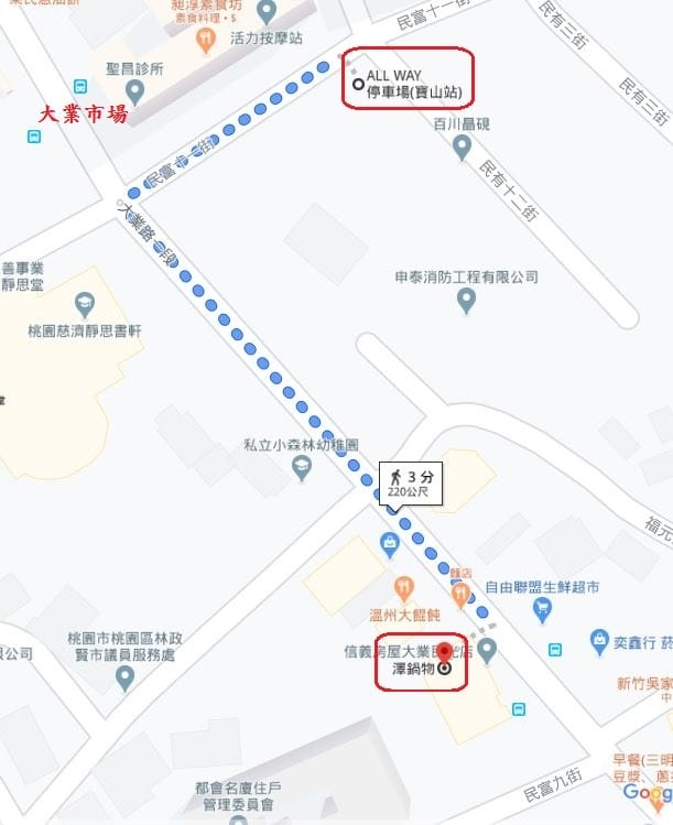 ALL WAY停車場寶山站.JPG ALL WAY停車場寶山站.JPG