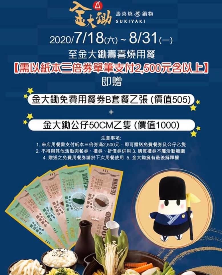 金大鋤振興三倍券.jpg 金大鋤振興三倍券.jpg