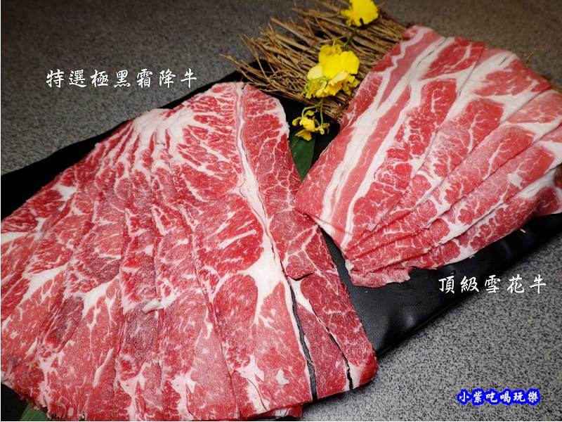 霜降牛、雪花牛-火之舞和牛燒烤吃到飽桃園店.jpg
