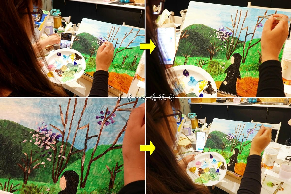 小紫壓克力風景畫-三樓畫畫.jpg