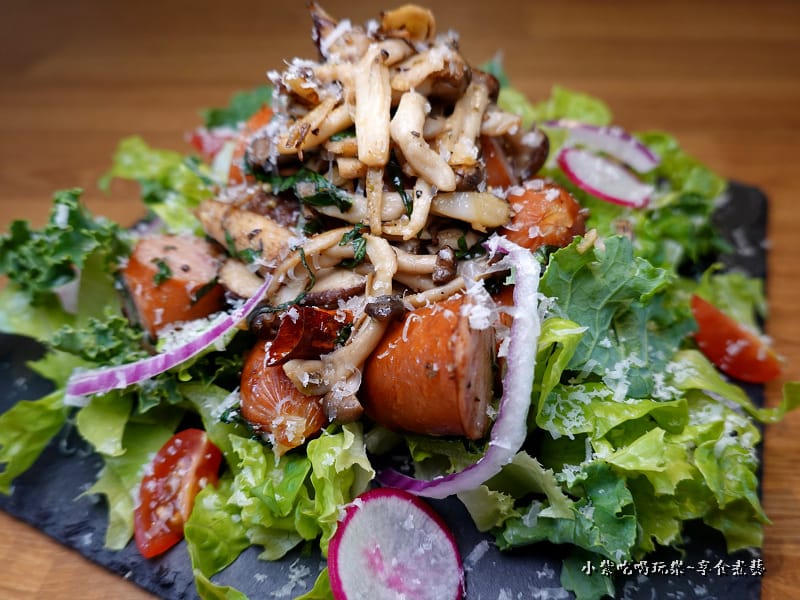 德腸野菇蔬食暖沙拉-西門町樂野食 (3).jpg