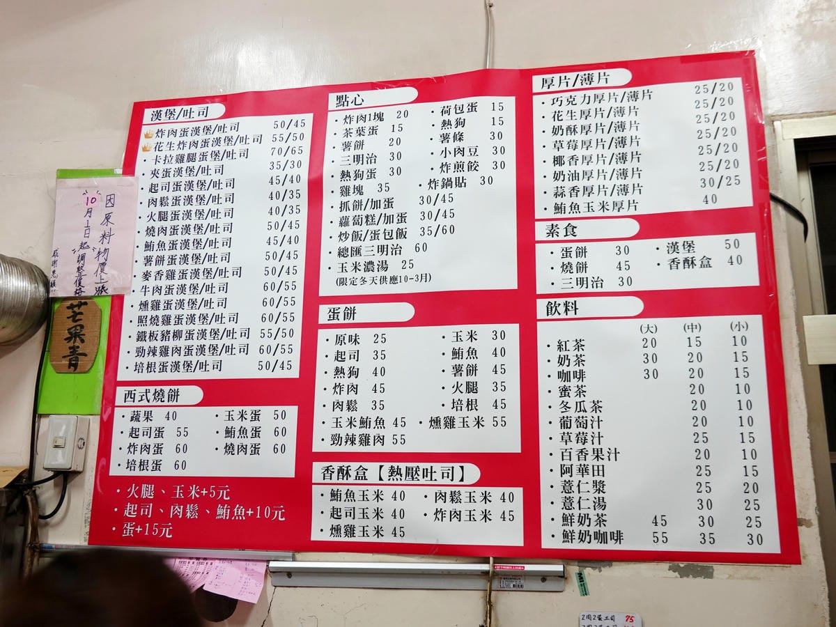 小琉球-阿娟早餐店菜單.JPG