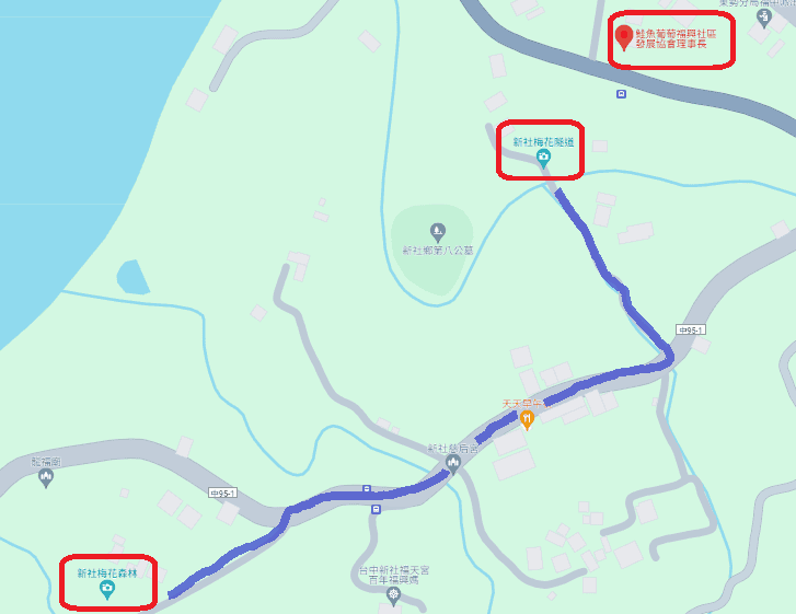 鮭魚葡萄與梅花森林距離地圖.png 鮭魚葡萄與梅花森林距離地圖.png