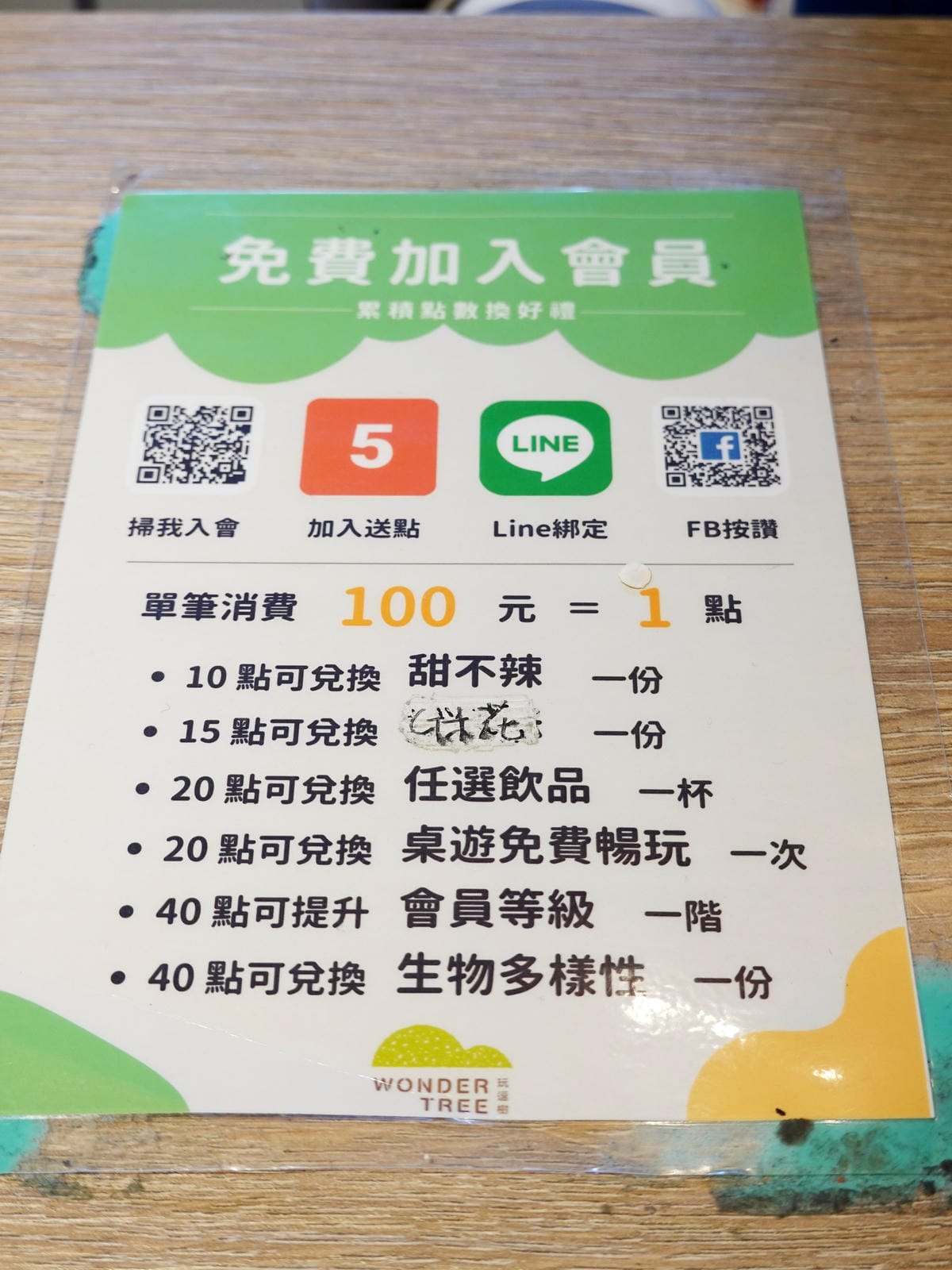 會員集點換美食-玩逗樹咖啡中原店.JPG