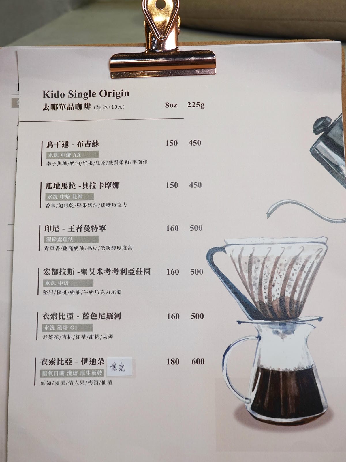 單品咖啡-去哪咖啡鶯歌店MENU.JPG 單品咖啡-去哪咖啡鶯歌店MENU.JPG