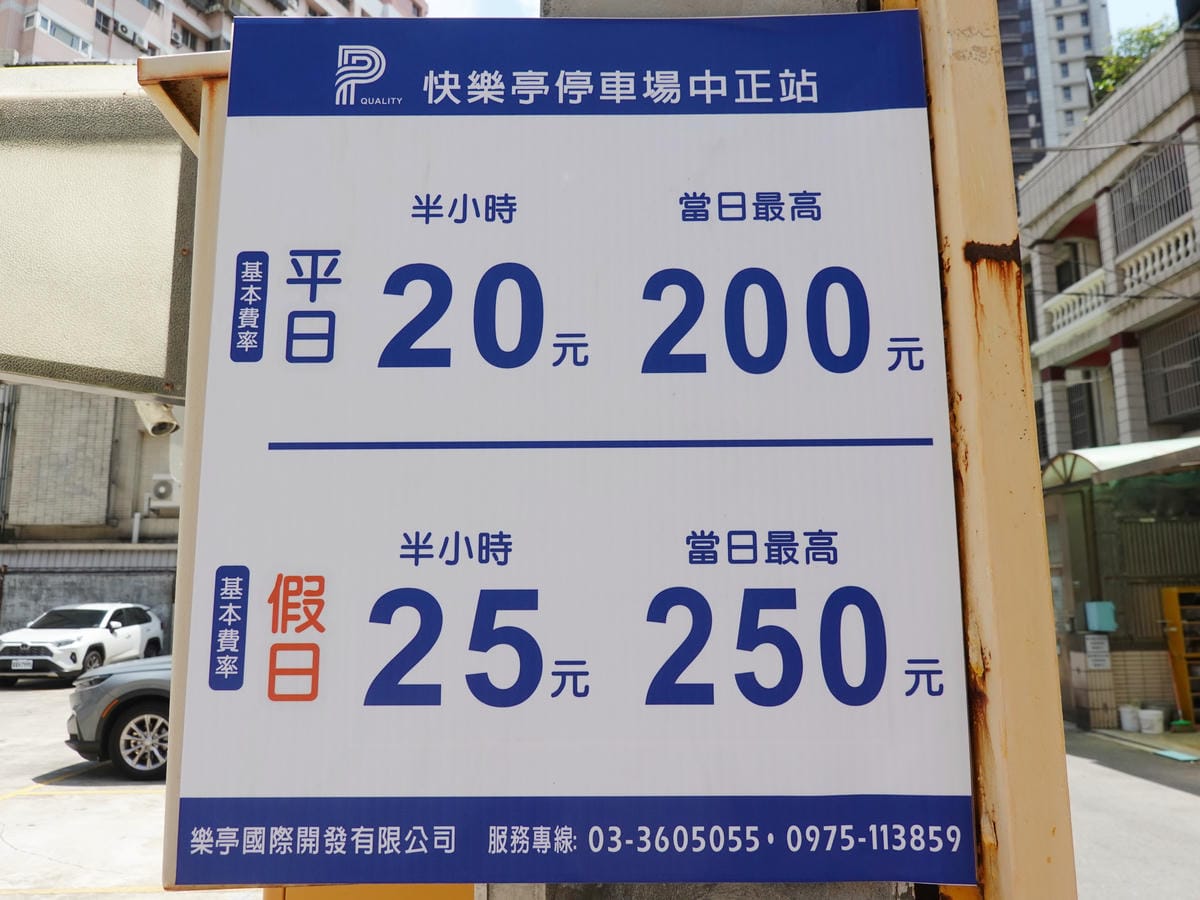 快樂亭停車場中正站-三灣仔冰室後方 (3).JPG 快樂亭停車場中正站-三灣仔冰室後方 (3).JPG