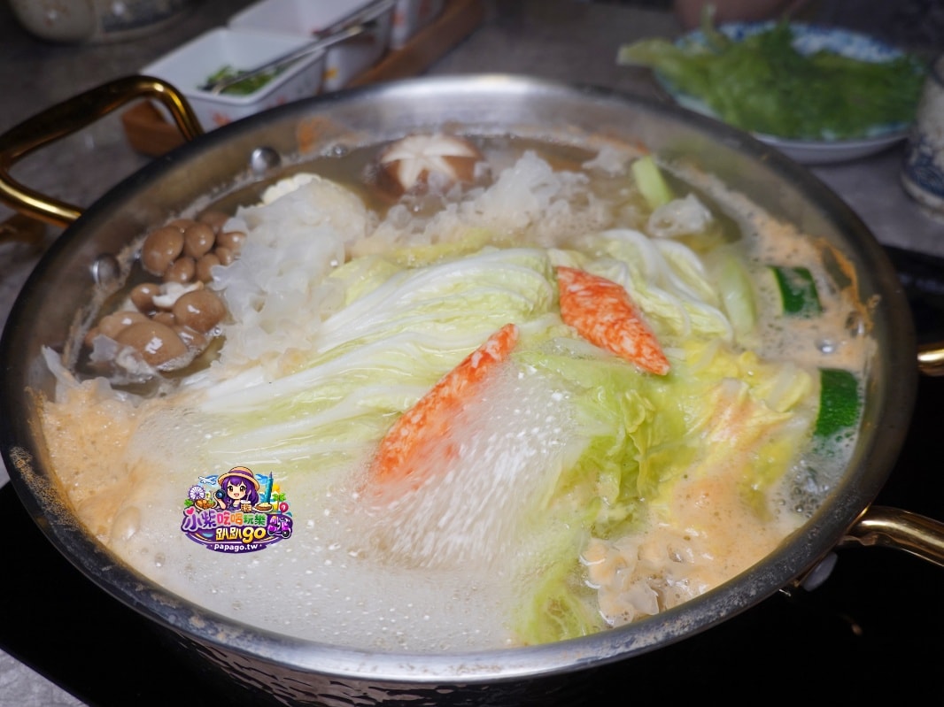 台北包廂火鍋餐廳推薦/捷運信義安和站美食【聚食釜台式頂級蝦湯鍋物】套餐式質感火鍋店/臨江夜市周邊美食!有私人招待所fu~大安區高檔慶生火鍋店