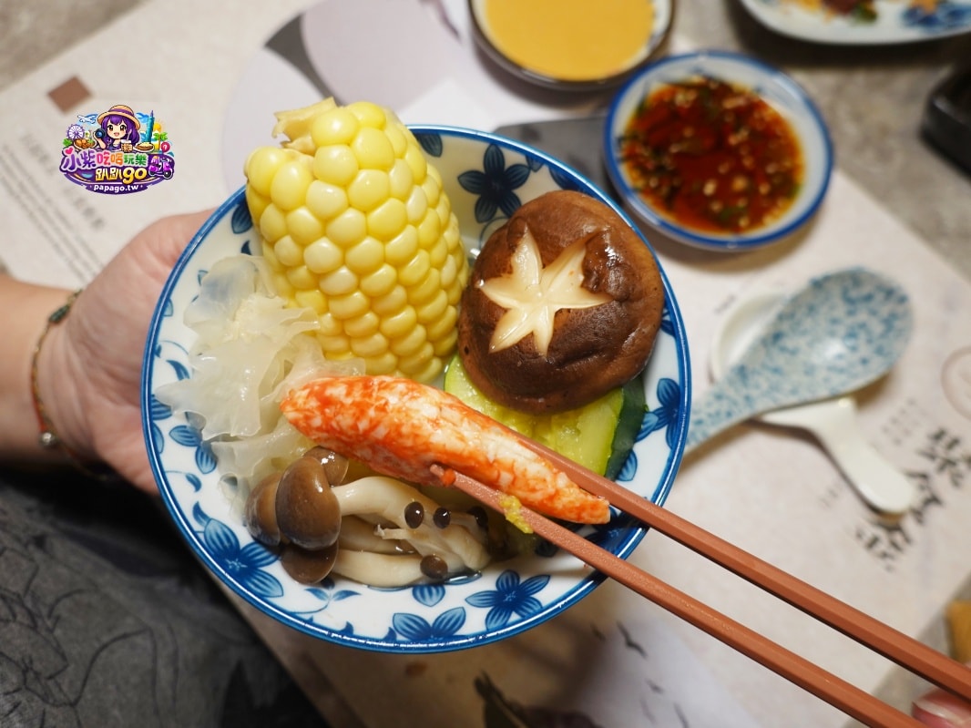 台北包廂火鍋餐廳推薦/捷運信義安和站美食【聚食釜台式頂級蝦湯鍋物】套餐式質感火鍋店/臨江夜市周邊美食!有私人招待所fu~大安區高檔慶生火鍋店