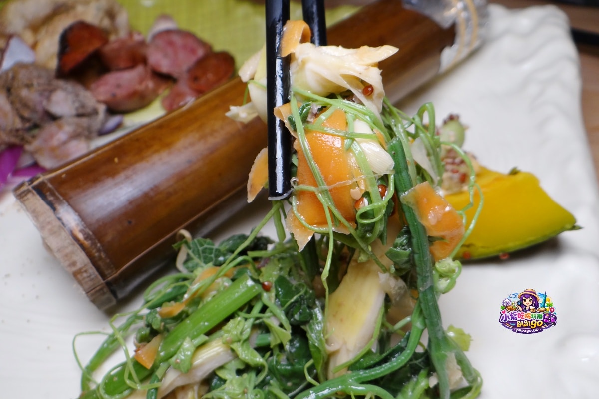 桃園復興北橫美食推薦/羅浮溫泉平價【泉頭泰雅創意料理】獲獎無數主廚宋安妮老師/創意泰雅風味餐/獵人套餐/馬告咖啡/手作甜點/原民風味熱炒/3D立體藝術果凍花蛋糕(泉頭泰雅菜單)